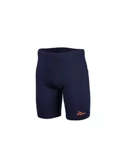 ROGELLI RUN STRUCTURE 830.740 - men's running shorts, navy blue