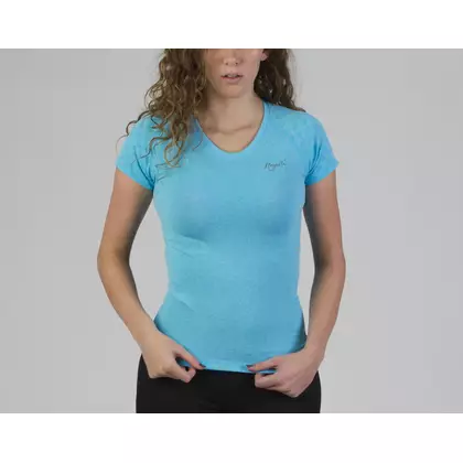 ROGELLI SEAMLESS women's sports t-shirt, blue 801.272