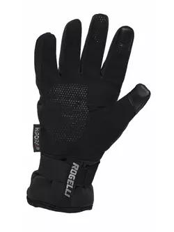 ROGELLI SHIELD winter cycling gloves, HIPORA, black