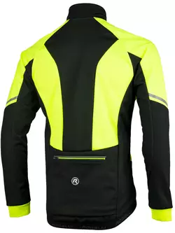 ROGELLI UBALDO 3.0 winter cycling jacket, black-fluorine