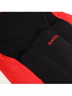 SANTIC black and red cycling sweatshirt