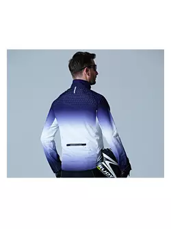 SANTIC light cycling jacket, white and purple