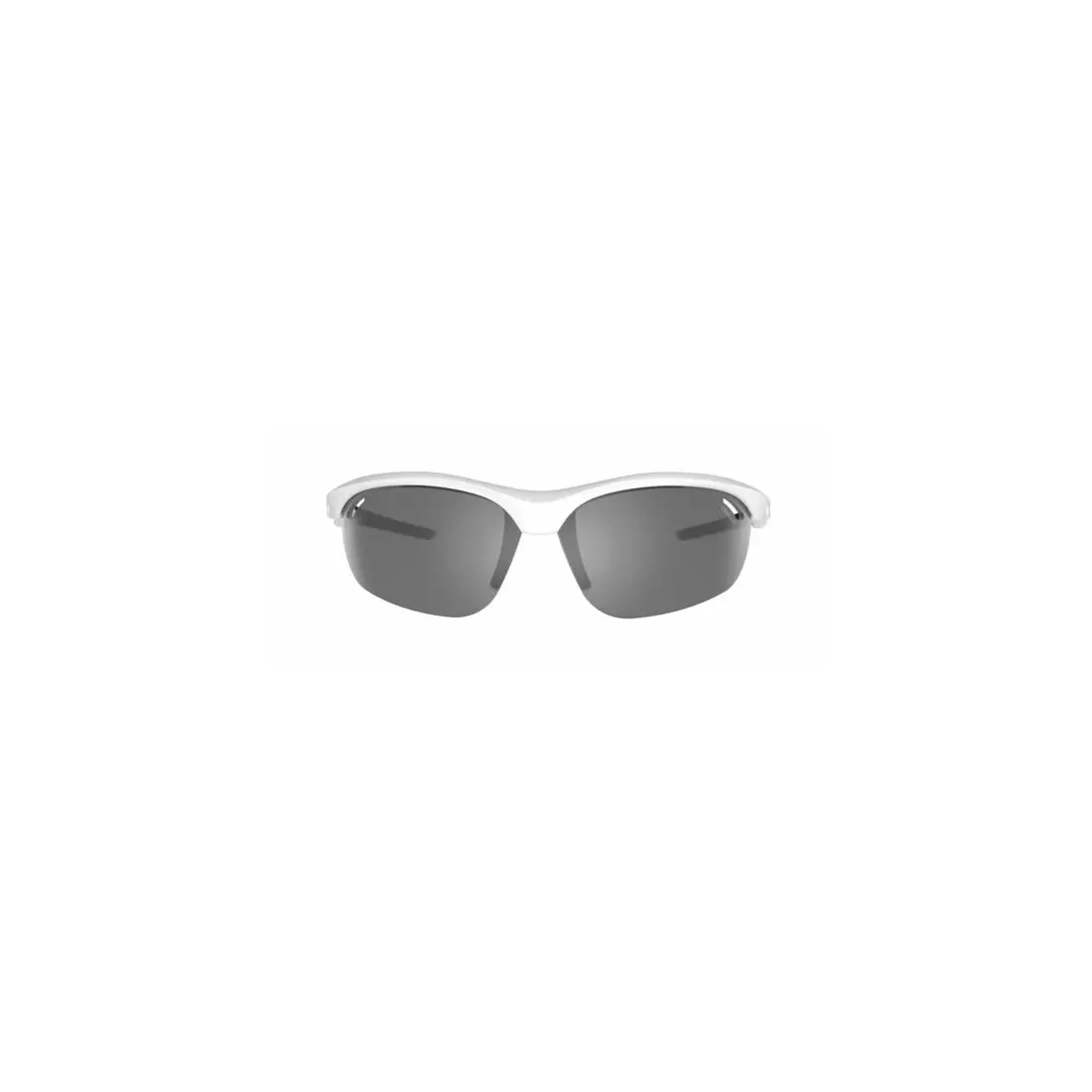 TIFOSI VELOCE FOTOTEC photochromic glasses matte white (Smoke PHOTOCHROME 47.7%-15.2% light transmission) TFI-1040301234