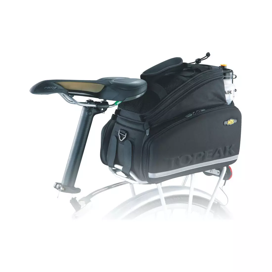 TOPEAK Bicycle bag for the trunk TRUNK BAG DXP STRAP (with sides - fastening straps) T-TT9643B