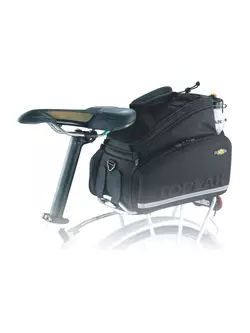 TOPEAK Bicycle bag for the trunk TRUNK BAG DXP STRAP (with sides - fastening straps) T-TT9643B