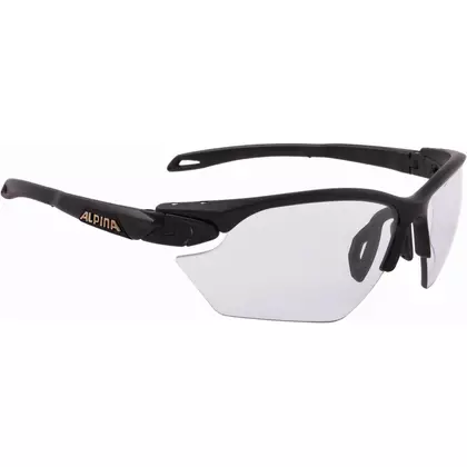 ALPINA Bike glasses TWIST FIVE HR S VL+ BLACK MATT S1-S3 A8597131