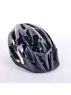 ALPINA MTB17 bicycle helmet black, white and red