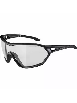 ALPINA S-WAY L VL+ cycling glasses color BLACK MATT glass BLACK S1-3 FOGSTOP A8624131