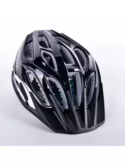 ALPINA TOUR 2.0 bicycle helmet black, silver and white