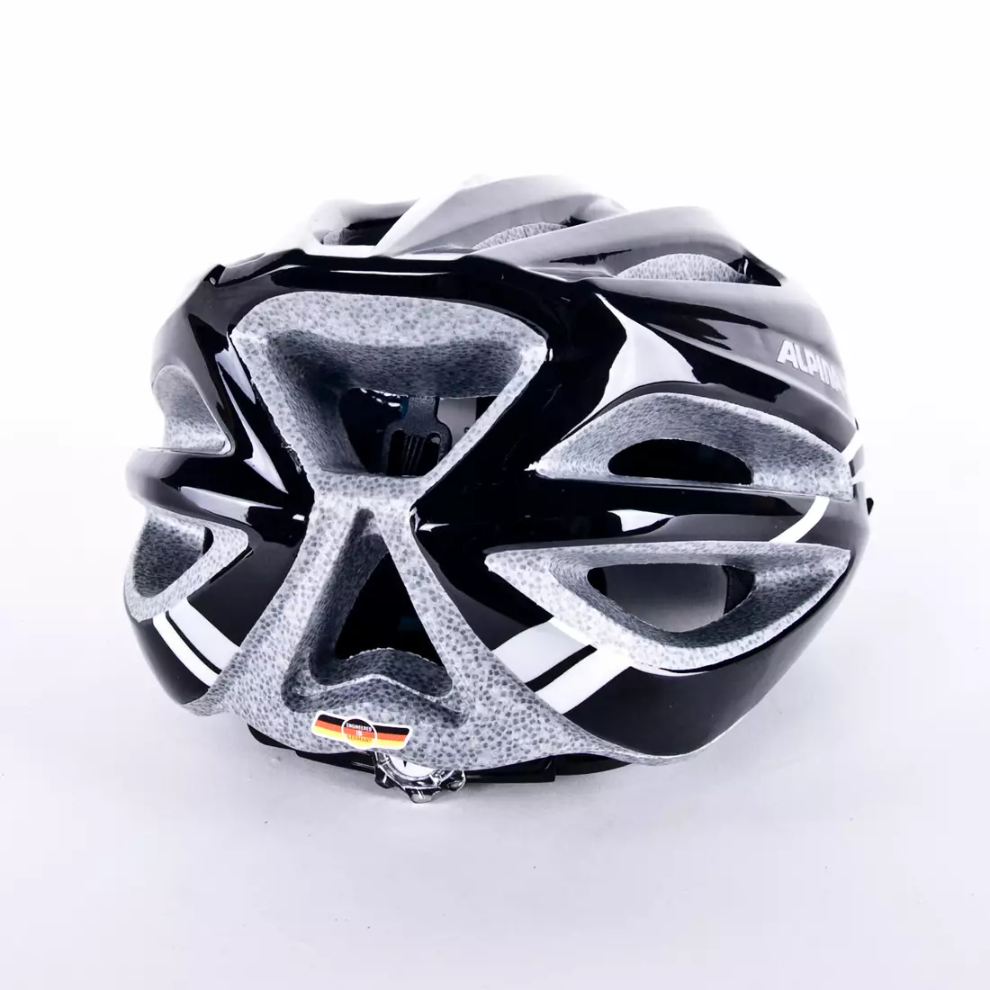 ALPINA TOUR 2.0 bicycle helmet black, silver and white