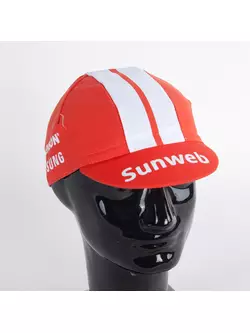 Apis Profi SUNWEB cervelo craft cycling cap, red, white stripes