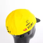 Apis Profi Simpel.nl cycling cap Jumbo Visma yellow, black peak