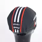 Apis TREK Segafredo Zanetti cycling cap, black, white and red stripes