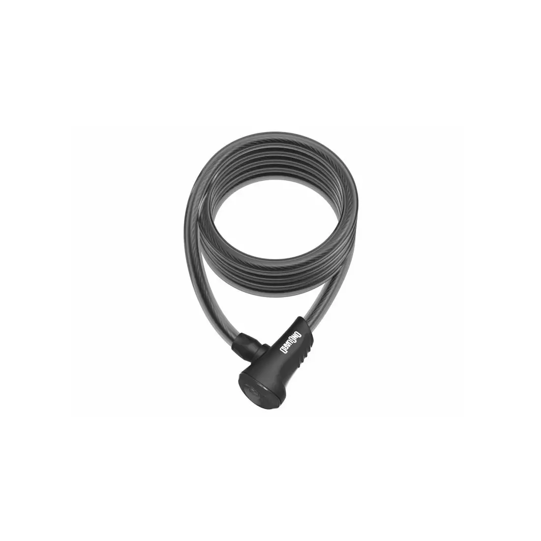 Bicycle clasp ONGUARD NEON 8156BL Cord - 12mm 180cm black