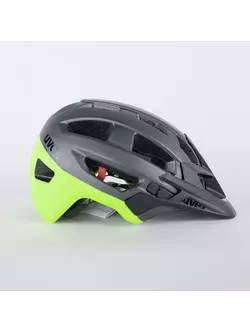 Bicycle helmet enduro UVEX FINALE 2.0 black matt fluor green