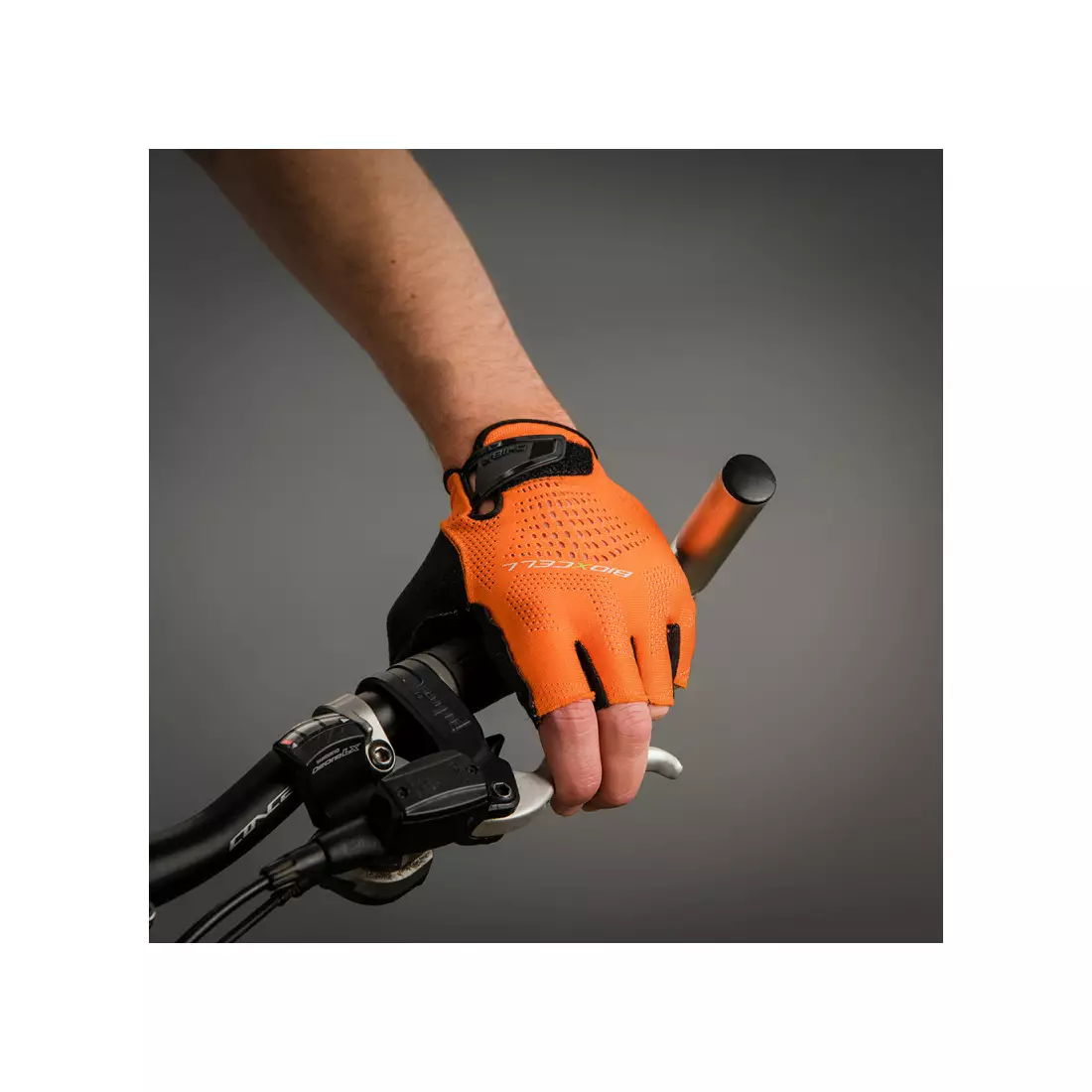 CHIBA BIOXCELL SUPER FLY cycling gloves orange 3060318