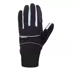 CHIBA CROSS WINDSTOPPER - winter gloves, black-white 31517