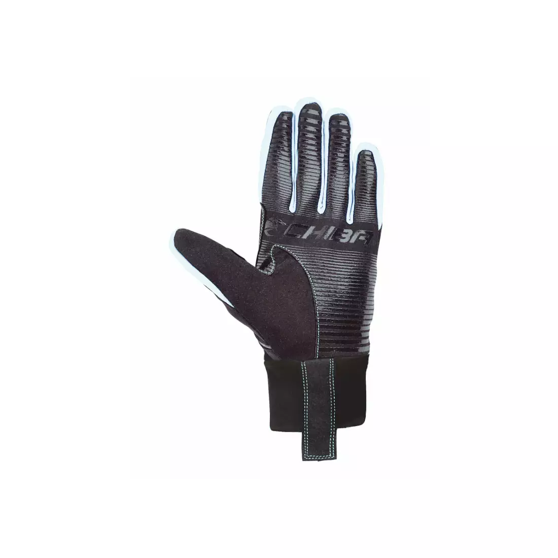 CHIBA CROSS WINDSTOPPER - winter gloves, black-white 31517