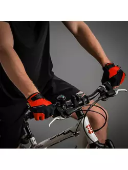 CHIBA GEL COMFORT cycling gloves, orange, 3040518