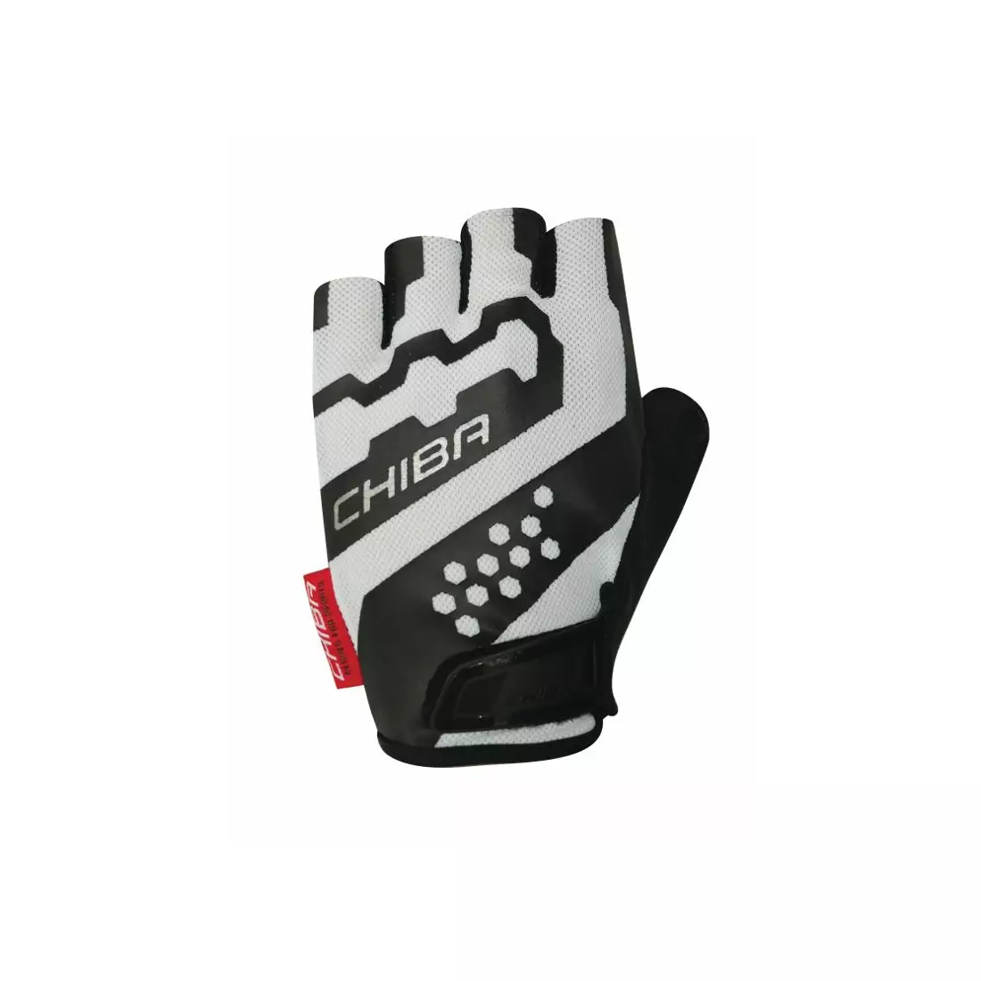 CHIBA PROFESSIONAL II cycling gloves white black 3040719