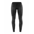 CRAFT BIKE IDEAL Wind women's cycling pants, winter, black 1906549-999999