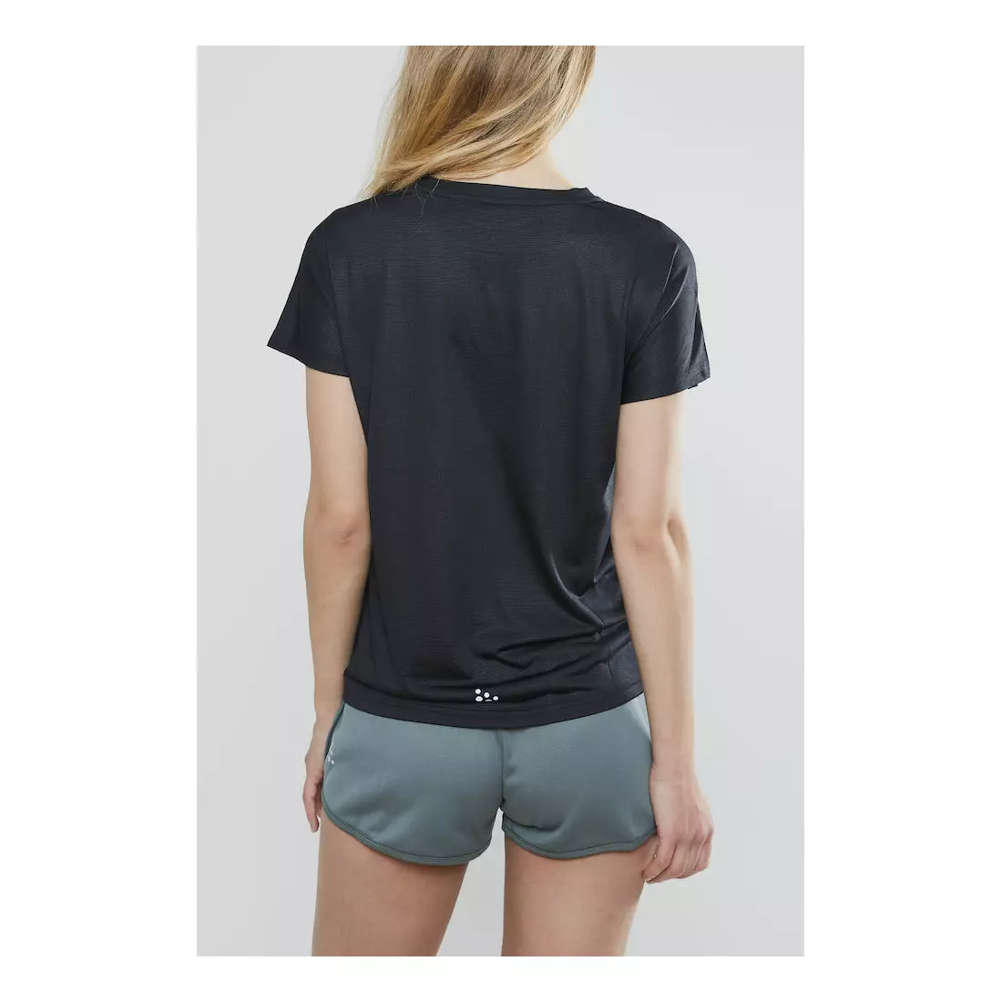 CRAFT EAZE MESH women's sports / running T-shirt black 1907019-999000