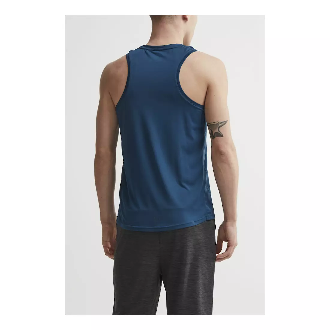 CRAFT EAZE men's running / sleeveless sports shirt blue 1907051-138373
