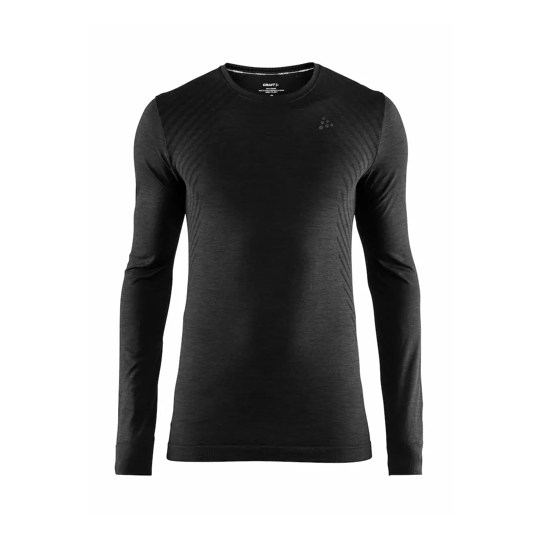 CRAFT FUSEKNIT COMFORT RN 1906600-B99000 men's long-sleeved T-shirt black