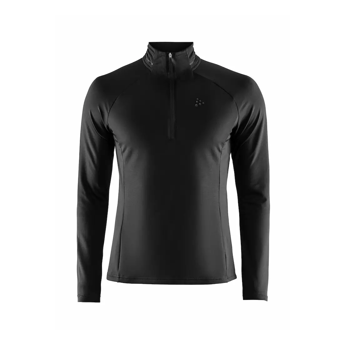 CRAFT HALFZIP men's lightweight sports sweatshirt, black 1906647-999000