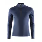 CRAFT HALFZIP men's lightweight sports sweatshirt, navy blue 1906647-391000