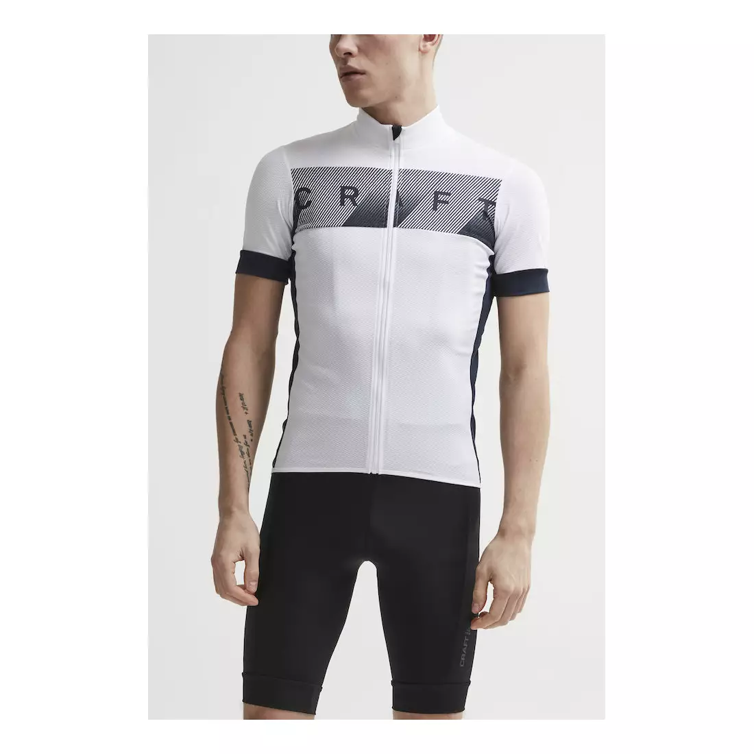 CRAFT REEL men's cycling jersey, white 1906096-900396