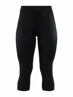 CRAFT RISE women's 3/4 cycling shorts, black 1906077-999999