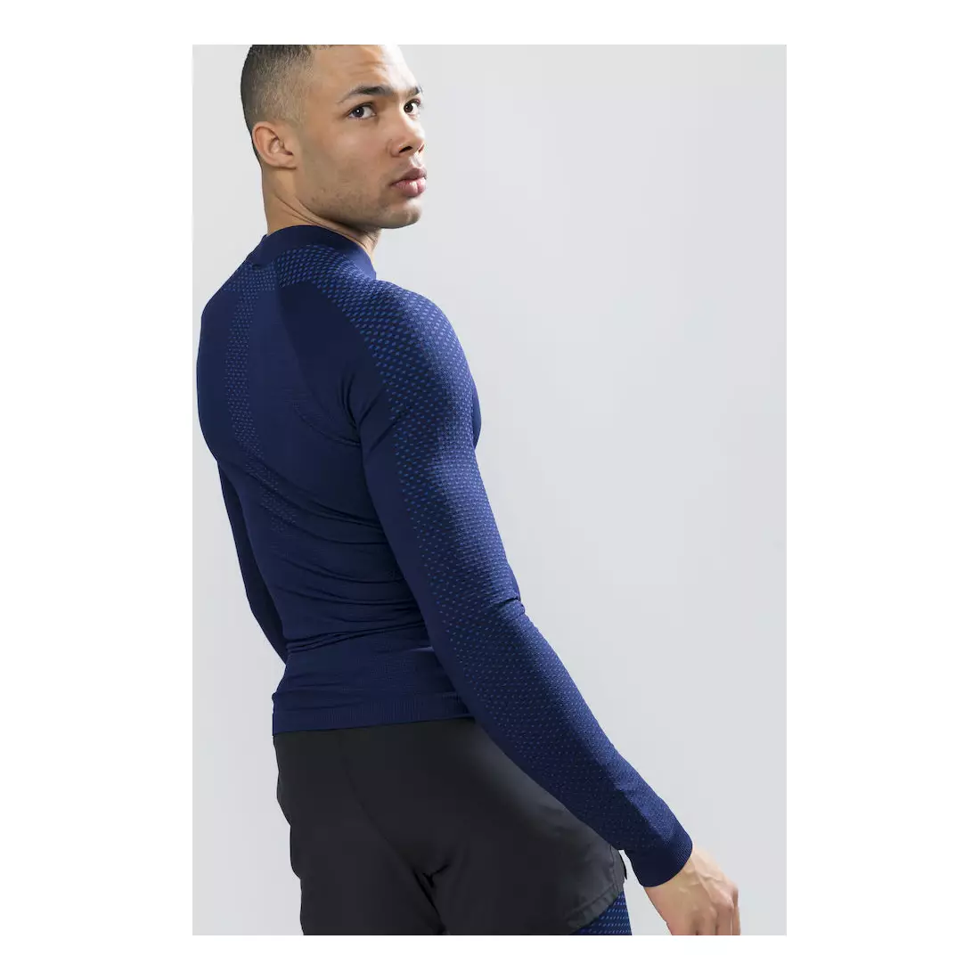 CRAFT WARM INTENSITY underwear men's T-shirt, navy blue 1905350-391000