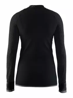 CRAFT WARM INTENSITY women's underwear, black T-shirt, 1905347-999985
