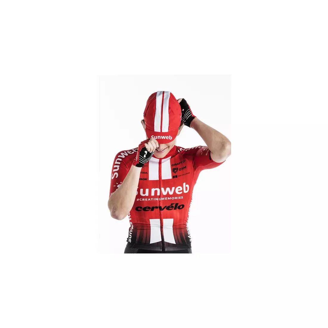 CRAFT cycling cap in team colors SUNWEB 2019 1908213-999900-ONE SIZE