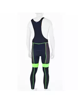 DEKO BOVO D-Robax insulated bib shorts black-fluor green DKBT-100