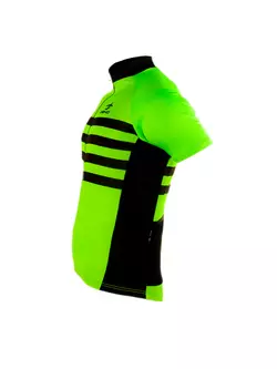 DEKO DK-1018-003 Green and black cycling jersey