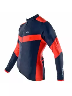 DEKO HUM D-Robax cycling sweatshirt, black and red