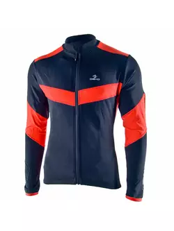 DEKO HUM D-Robax cycling sweatshirt, black and red