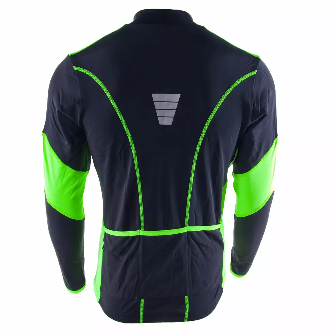 DEKO HUM D-Robax cycling sweatshirt black-fluor green