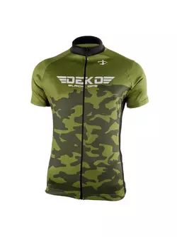 DEKO MILITARY Green cycling jersey