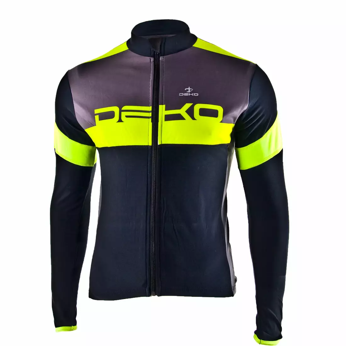 DEKO NOJI D-Robax black-fluorine cycling sweatshirt