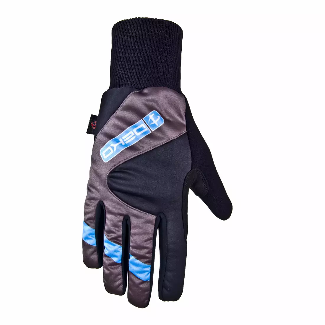DEKO RAST winter cycling gloves black and blue DKW-910