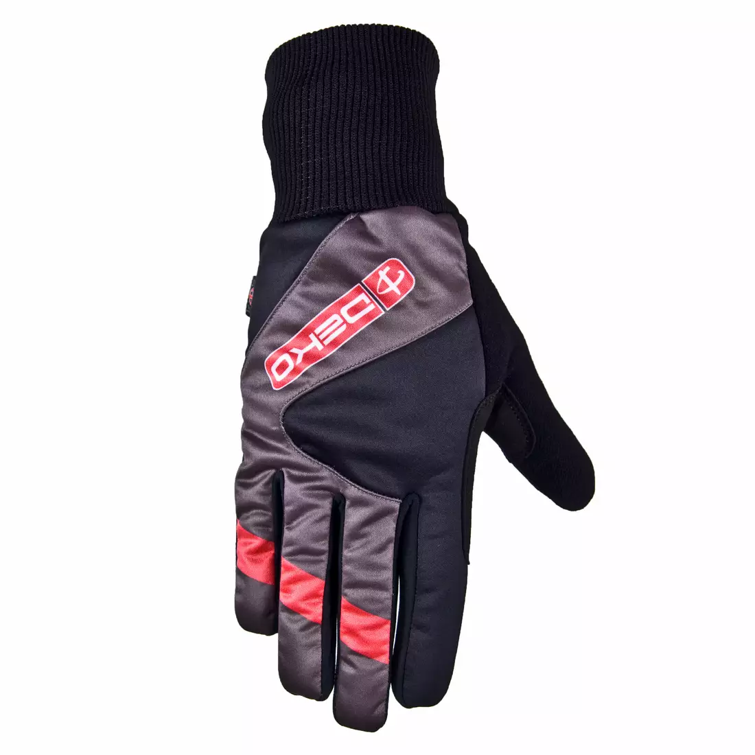 DEKO RAST winter cycling gloves black and red DKW-910