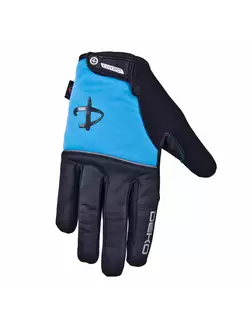 DEKO ROST winter cycling gloves black and blue DKWG-0715-006A