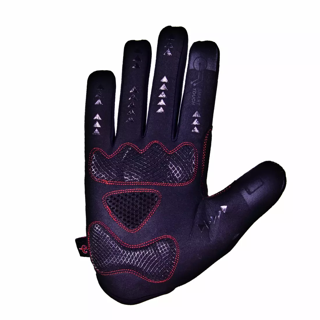DEKO ROST winter cycling gloves black and red DKWG-0715-006A