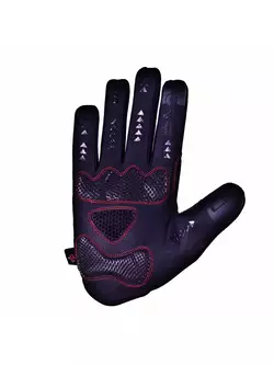 DEKO ROST winter cycling gloves black and red DKWG-0715-006A