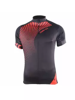 DEKO SET2 men's cycling jersey black red