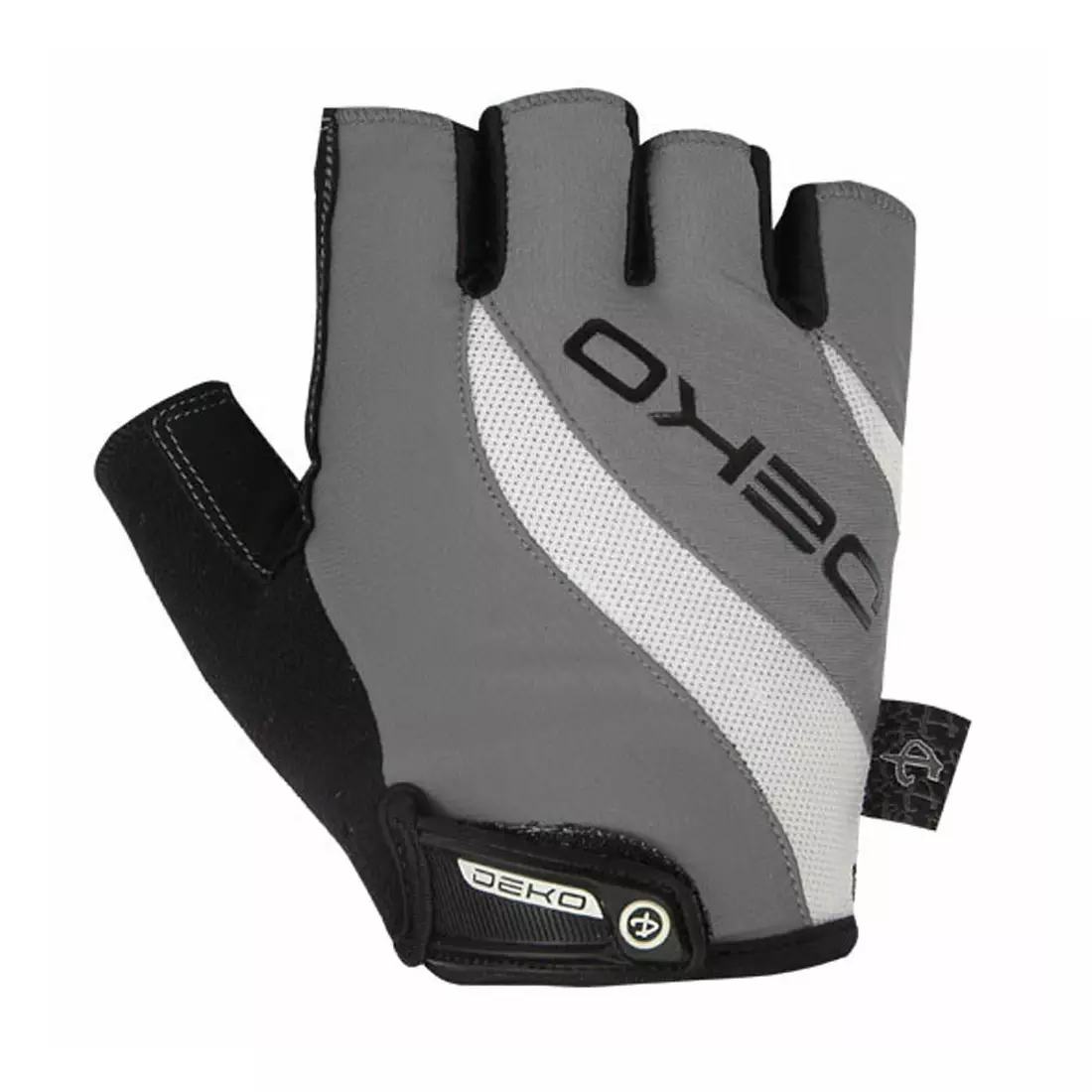 DEKO cycling gloves gray DKSG-1014-002