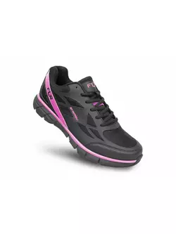 FLR ENERGY women's hiking bike shoes black pink